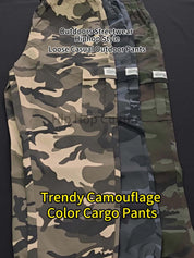 Herren Cargohose mit Militärmuster