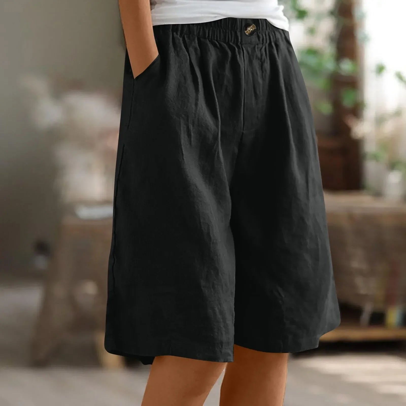 Damen Leinen-Shorts – Leichtigkeit und Freiheit im Sommerstil