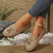 Damen Orthopädische Mokassins – Bequeme Slipper mit Dämpfung und Fußunterstützung