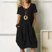 Damen Sommerkleid mit Taschen – leicht, bequem und lässig