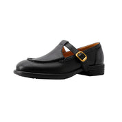 Damen Mary Jane Halbschuhe mit T-Bar-Riemen – elegante Schuhe mit niedrigem Absatz