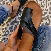 Damen Zehensteg-Sandalen – bequeme Sommer-Slides für den Alltag