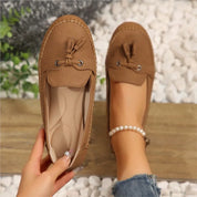 Damen Orthopädische Mokassins – Bequeme Slipper mit Dämpfung und Fußunterstützung