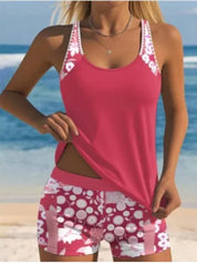 Damen Strand-Set – Trägertop und Shorts