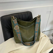 Damen Shopper-Tasche mit breitem Träger – geräumige Schultertasche, elegant und funktional