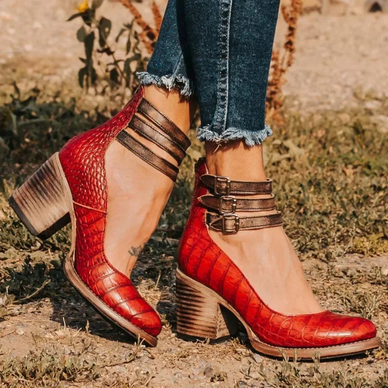 Damen Blockabsatz-Stiefeletten – Eleganz und Komfort für jeden Look