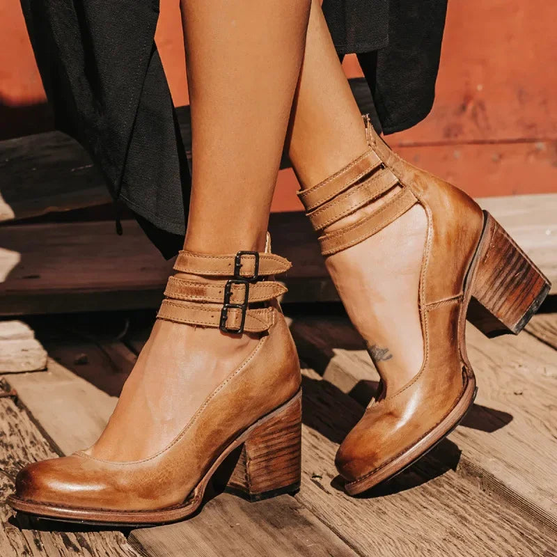 Damen Blockabsatz-Stiefeletten – Eleganz und Komfort für jeden Look