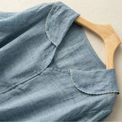 Damen Bluse mit Zierkragen