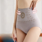 Shapewear Slip mit hohem Bund – nahtlose figurformende Unterwäsche für Bauch und Taille