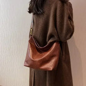 Damen Shopper-Tasche mit breitem Träger – geräumige Schultertasche, elegant und funktional