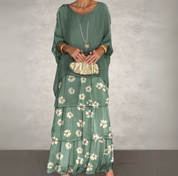 Damen Maxi-Kleid mit Rüschen – Elegant, Leicht und Lässig für den Sommer