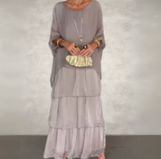 Damen Maxi-Kleid mit Rüschen – Elegant, Leicht und Lässig für den Sommer