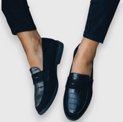 Damen Mokassins zum Hineinschlüpfen – elegante Halbschuhe mit weicher Einlegesohle und leichter Laufsohle