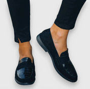Damen Mokassins zum Hineinschlüpfen – elegante Halbschuhe mit weicher Einlegesohle und leichter Laufsohle