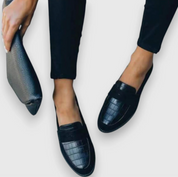 Damen Mokassins zum Hineinschlüpfen – elegante Halbschuhe mit weicher Einlegesohle und leichter Laufsohle