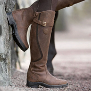 Damen Hohe Stiefel Wasserdicht – Komfortable Stiefel mit Reißverschluss und Rutschfester Sohle