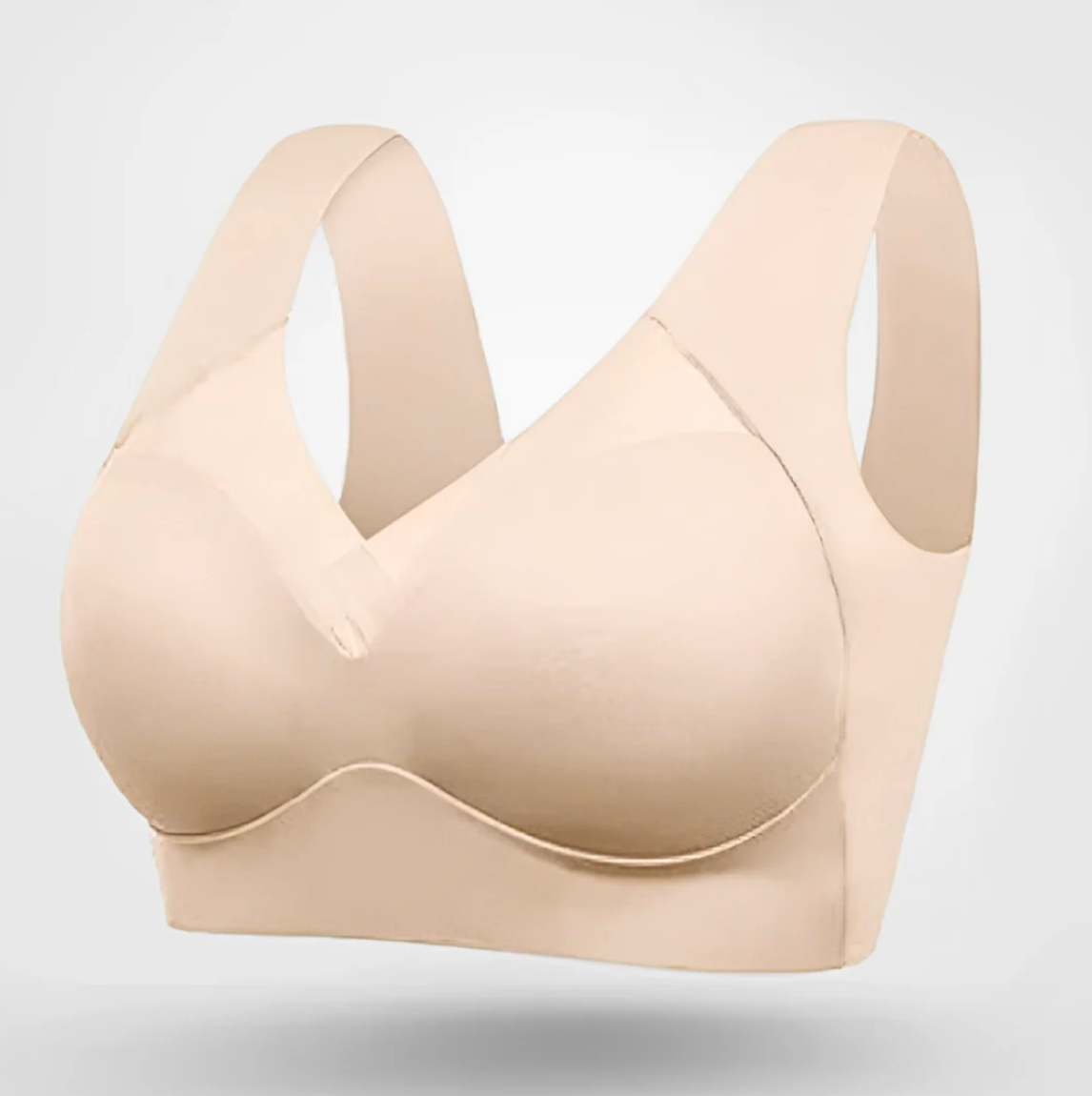 Nahtloser Push-up BH – weicher Soft-BH ohne Bügel mit modellierendem Effekt