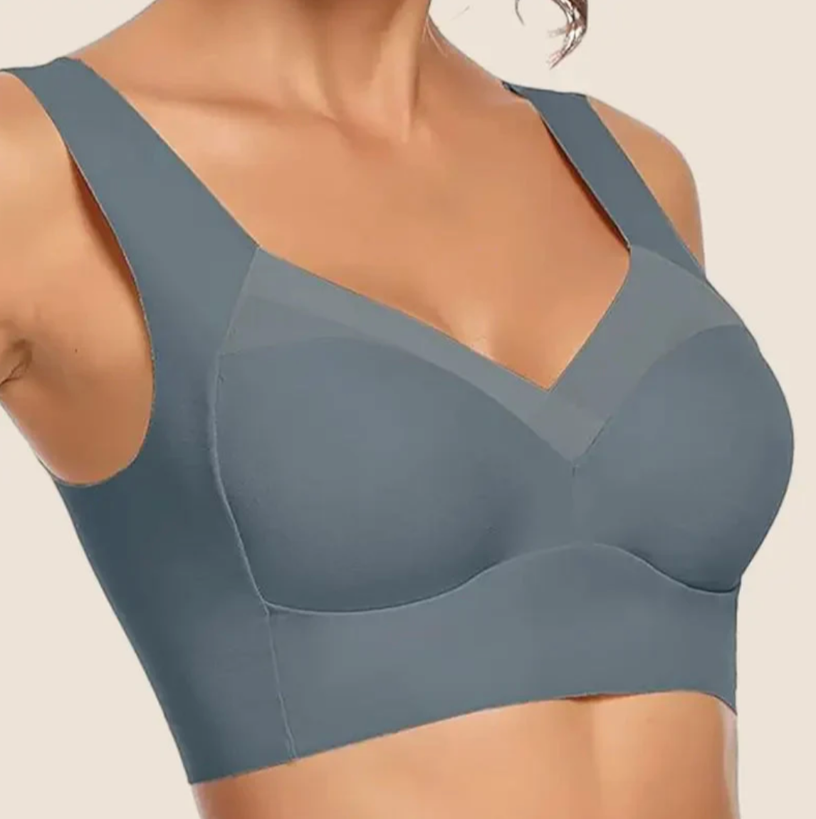 Nahtloser Push-up BH – weicher Soft-BH ohne Bügel mit modellierendem Effekt