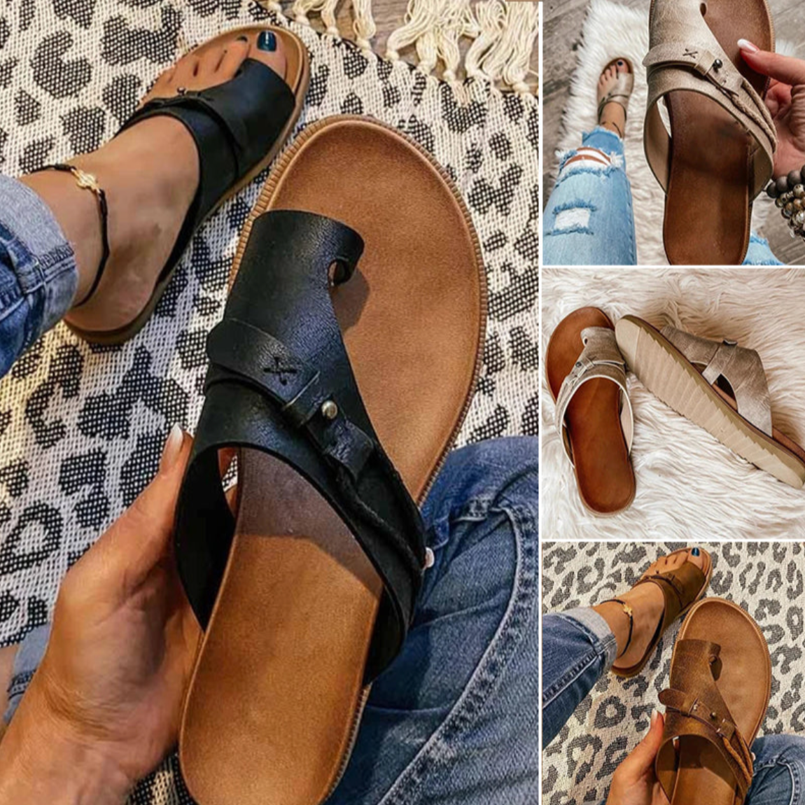 Damen Ballerinas mit Schleife – bequeme elegante Slip-on Schuhe