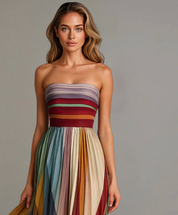 Damen Maxi-Trägerkleid – Eleganz und Leichtigkeit für besondere Anlässe
