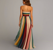 Damen Maxi-Trägerkleid – Eleganz und Leichtigkeit für besondere Anlässe