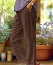 Damen Leinenhose – leicht und elegant für warme Tage
