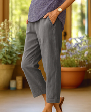 Damen Leinenhose – leicht und elegant für warme Tage