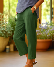 Damen Leinenhose – leicht und elegant für warme Tage