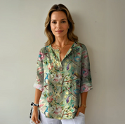 Damen Bluse mit Blumenmuster – leicht, luftig und elegant
