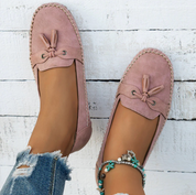 Damen Orthopädische Mokassins – Bequeme Slipper mit Dämpfung und Fußunterstützung