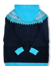Damen Cardigan mit Kapuze – warmer Strickjacke mit Knöpfen und Taschen, lockerer Schnitt