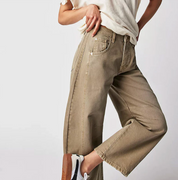 Damen Barrel-Leg Jeans mit hohem Bund – Weite Jeanshose im Oversize-Stil