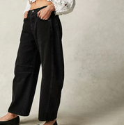 Damen Barrel-Leg Jeans mit hohem Bund – Weite Jeanshose im Oversize-Stil