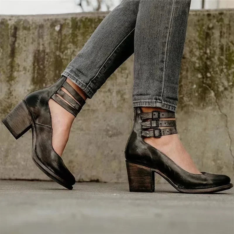 Damen Blockabsatz-Stiefeletten – Eleganz und Komfort für jeden Look
