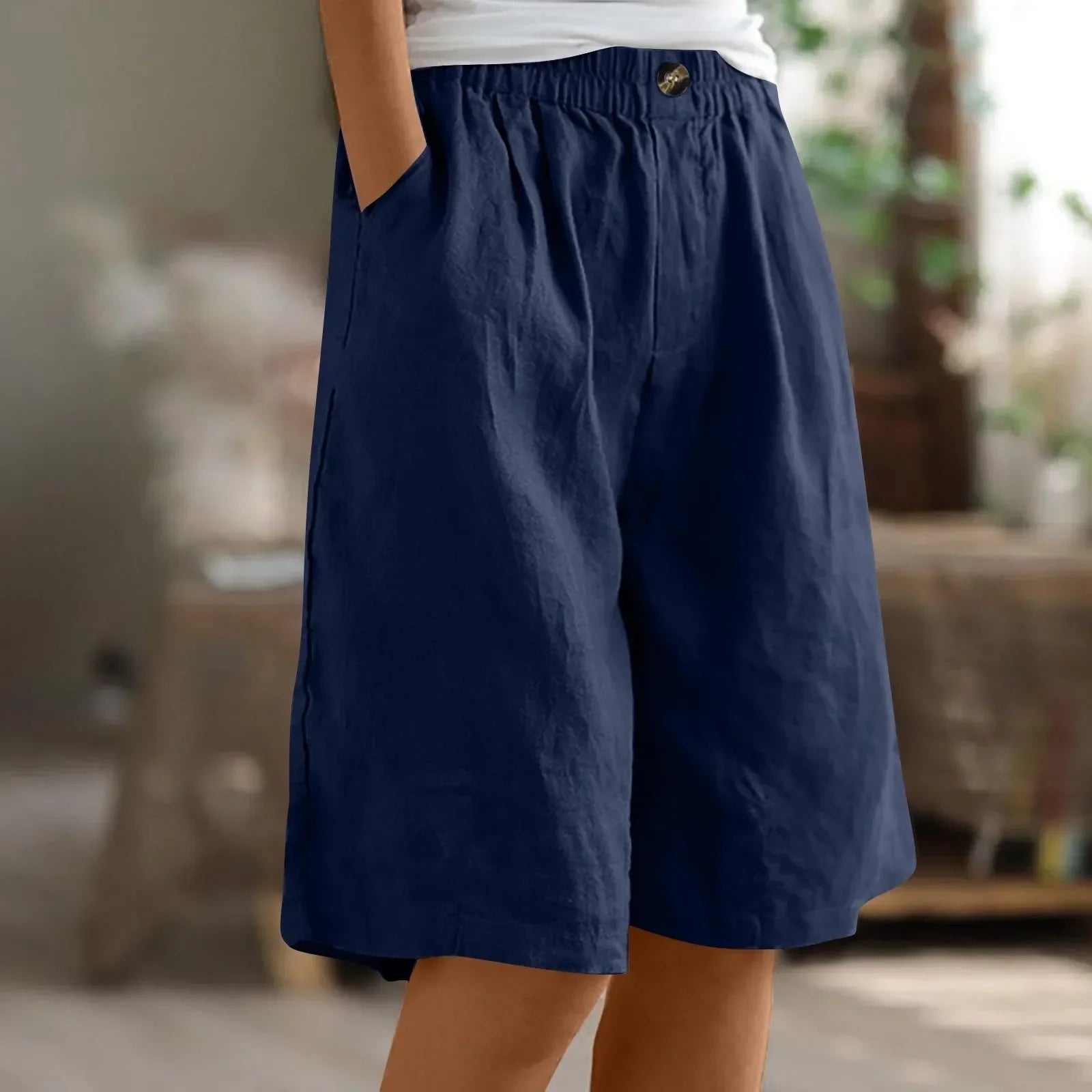 Damen Leinen-Shorts – Leichtigkeit und Freiheit im Sommerstil
