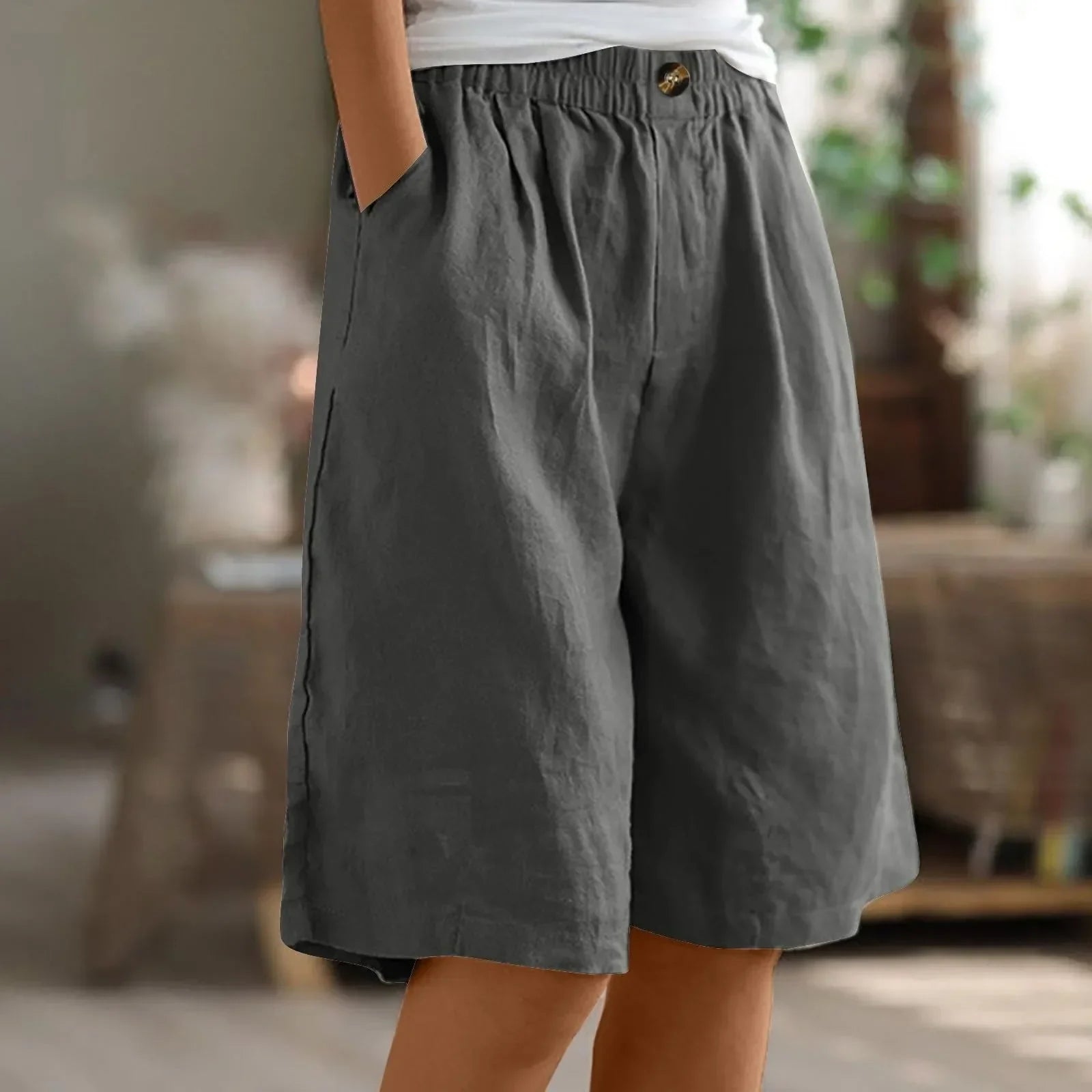 Damen Leinen-Shorts – Leichtigkeit und Freiheit im Sommerstil