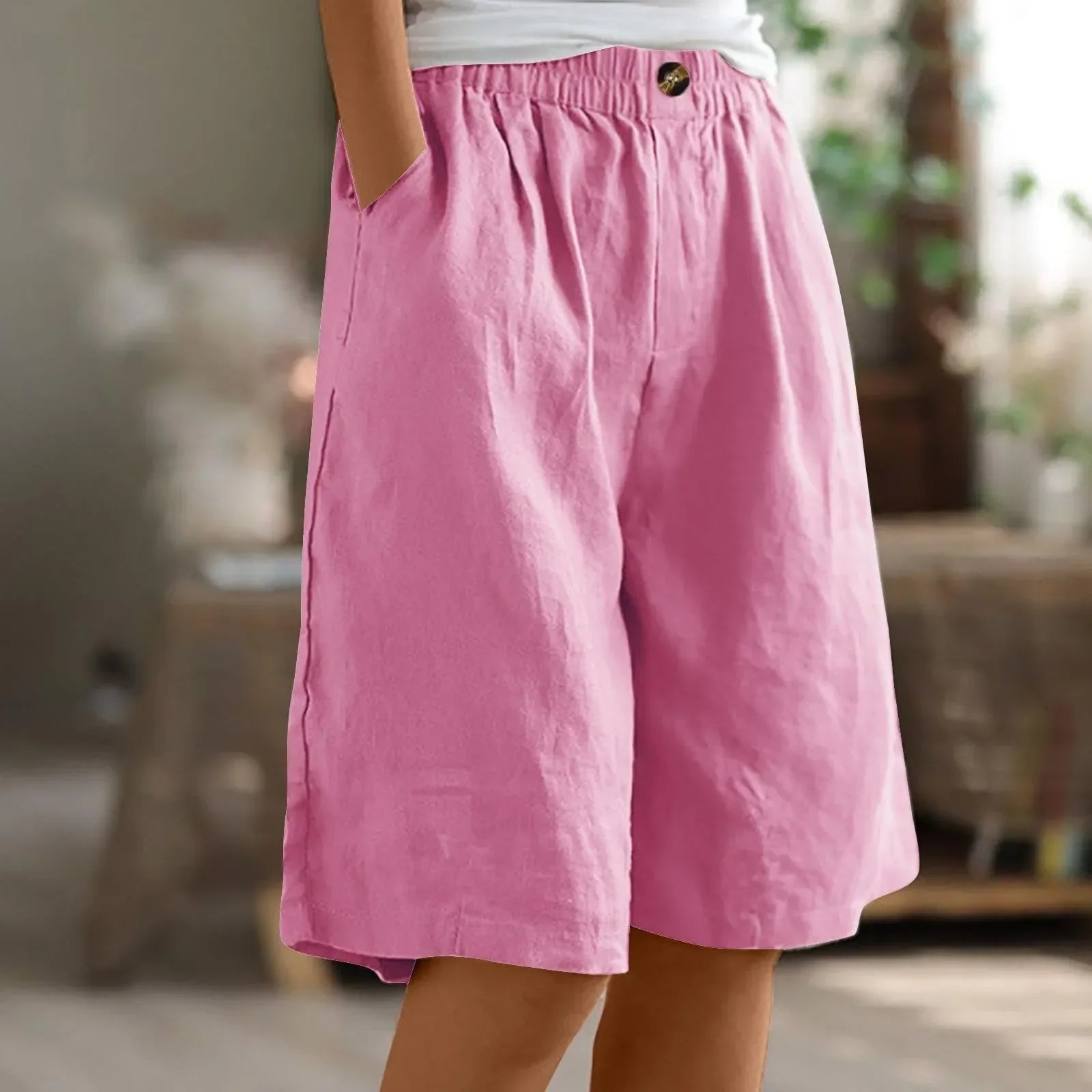 Damen Leinen-Shorts – Leichtigkeit und Freiheit im Sommerstil