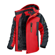 Wasserdichte Herren Winter-Trekkingjacke