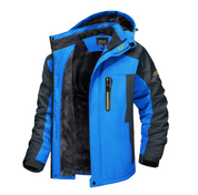 Wasserdichte Herren Winter-Trekkingjacke