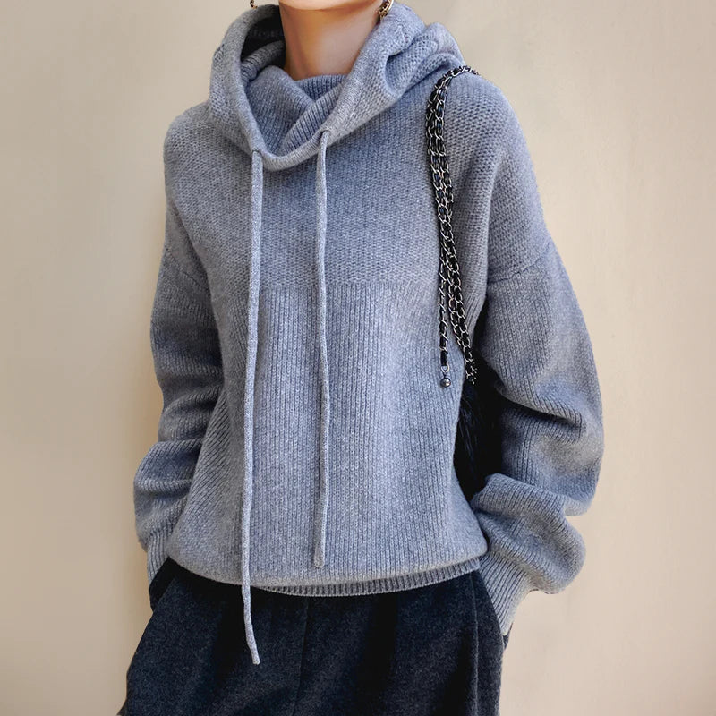 Damen Pullover mit Kapuze