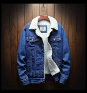 Herren Jeansjacke mit Futter