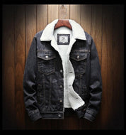 Herren Jeansjacke mit Futter