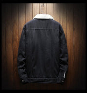 Herren Jeansjacke mit Futter