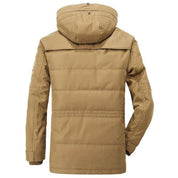 Herren Winterjacke mit Kapuze