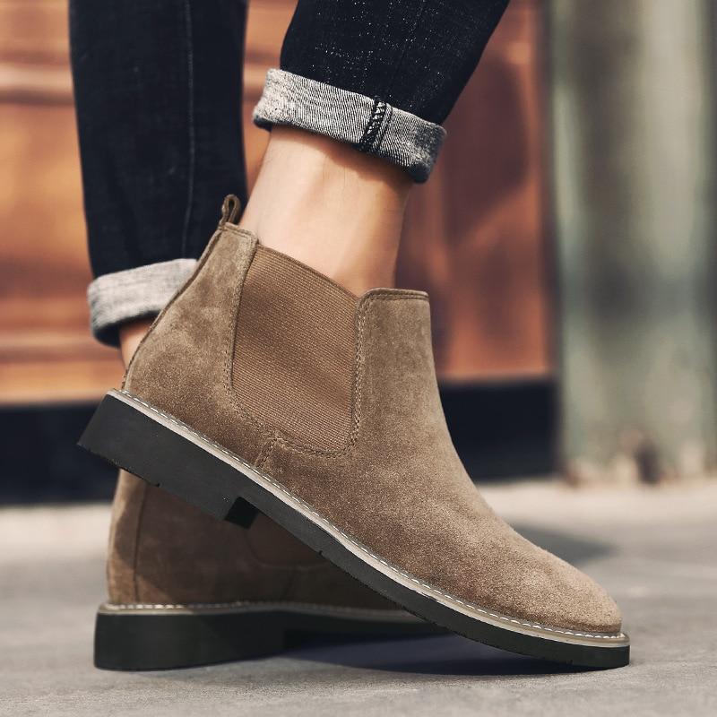 Herren Chelsea Boots aus Wildleder