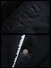 Herren Jeansjacke mit Futter